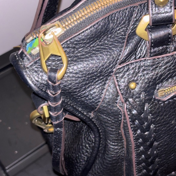 orYANY Sarah Leather Bag with Gold Accents - Picture 16 of 17